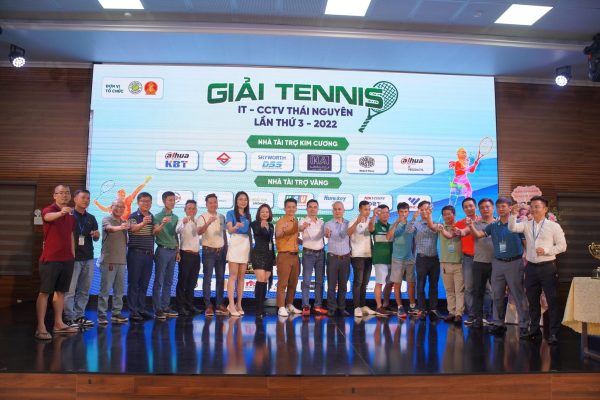 Ngô Gia - Lifesmart tài trợ giải tenis Thái Nguyên